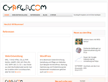 Tablet Screenshot of cyrfer.com